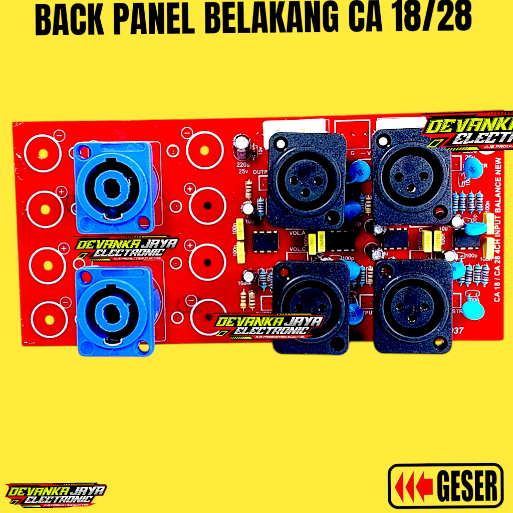 KIT INPUT BALANCE BACK PANEL CA KIT BELAKANG PANEL CA 18 28