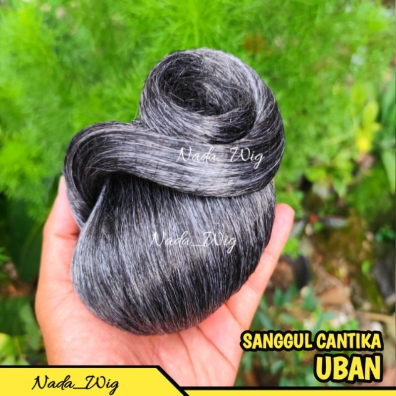 SANGGUL CANTIKA KOMBINASI RAMBUT UBAN/SANGGUL MODIFIKASI/SANGGUL BALI/SANGGUL MODERN