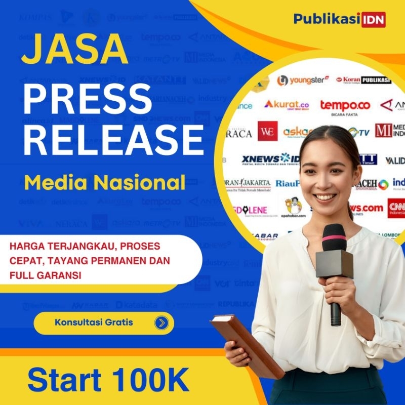 Jasa Press Release Media Nasional Murah | Publikasi Berita Online