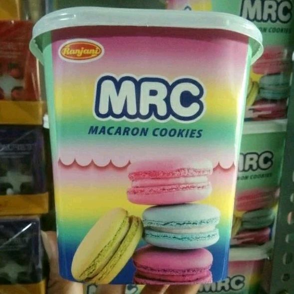 

Macaroon Cookies Snack Makanan Ringan Kukis Cream Aneka Rasa Camilan