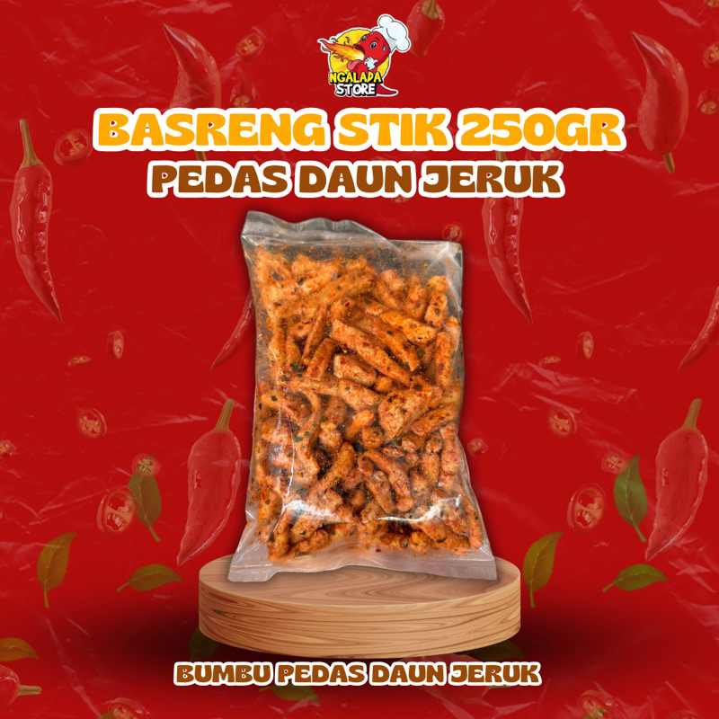 

BASRENG PEDAS DAUN JERUK 250GR | BASRENG ORIGINAL DAUN JERUK 250gr