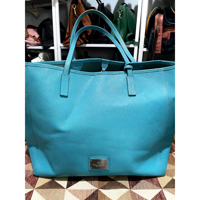 (PRELOVED) Braun Buffel Tote Bag Saffiano Leather