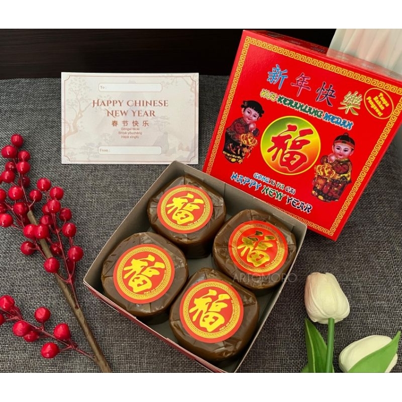 

CNY Kue Keranjang Medan (Free Imlek Card)