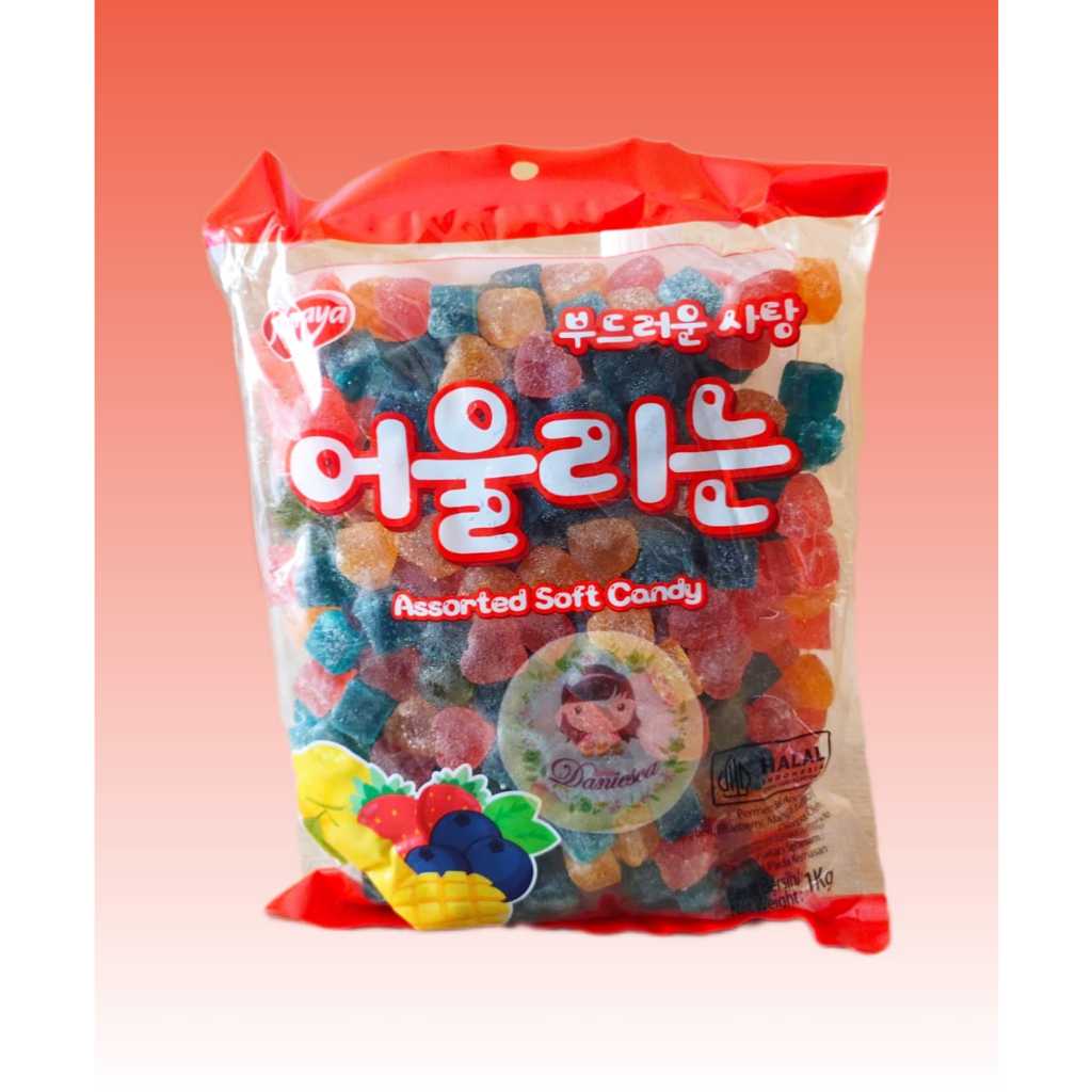 

.Permen Import I 1kg Naraya Assorted Soft Candy ( scp )