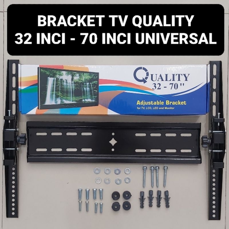 QUALITY Bracket TV 32 - 70 Inci Breket LCD LED Universal