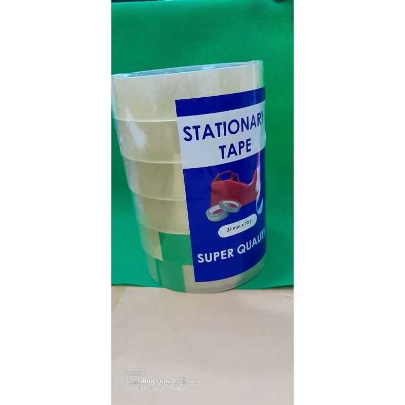

Honhstar Isolasi Tape lakban 24mmx72yr ISI 6ROLL MURAH