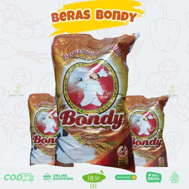 

BERAS • Beras Bondy 25kg