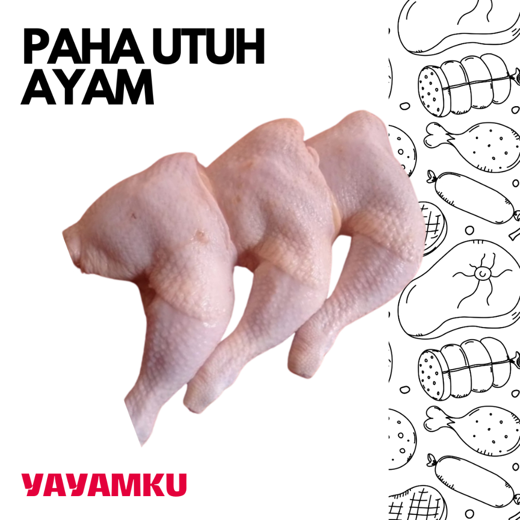 

YAYAMKU Ayam Paha Utuh 500 Gram