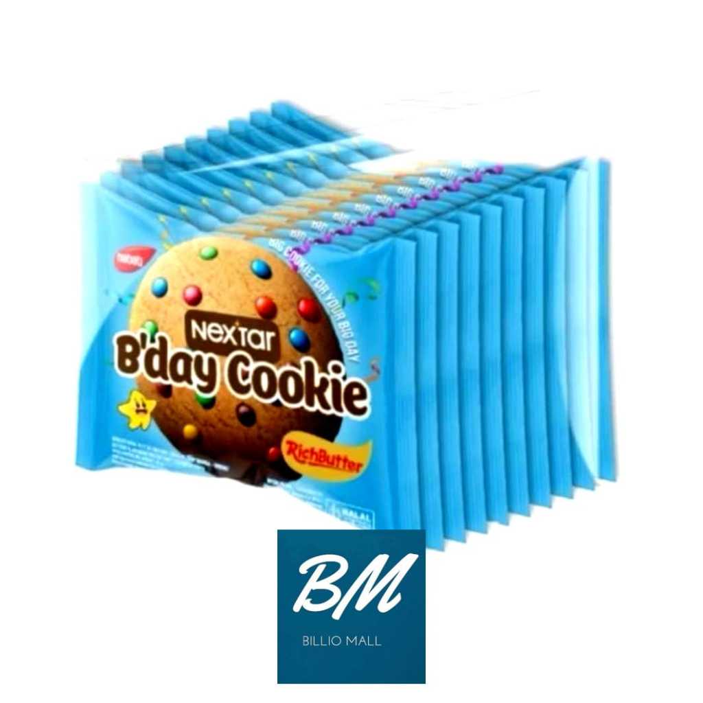 

Nextar Birthday (B'day) Cookie 1 Pack (isi 10 Pcs)