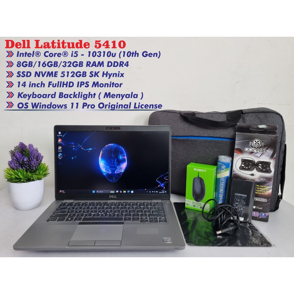 Dell Core i5 Gen 10 Latitude 5410