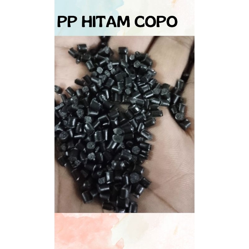 BIJI PLASTIK - PP HITAM COPO IDR 13.000/KG