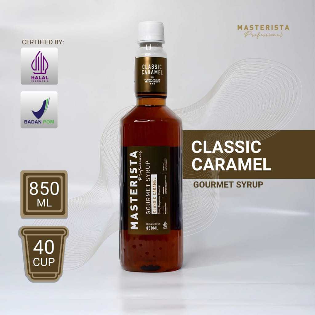 

Masterista Sirup Classic Caramel 850 ml