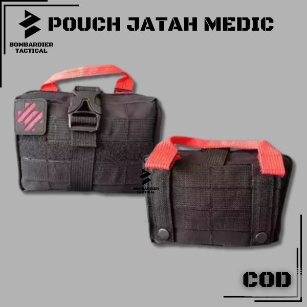 Tas Kantong Pouch sabuk pria Tactical 5.11 tas pouch kesehatan pouch medic jatah medic hitam
