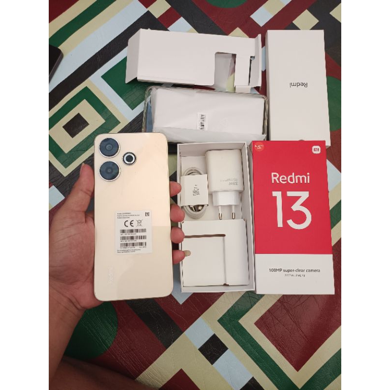 XIAOMI REDMI 13 RAM 8/256GB SECOND FULLSET ORI