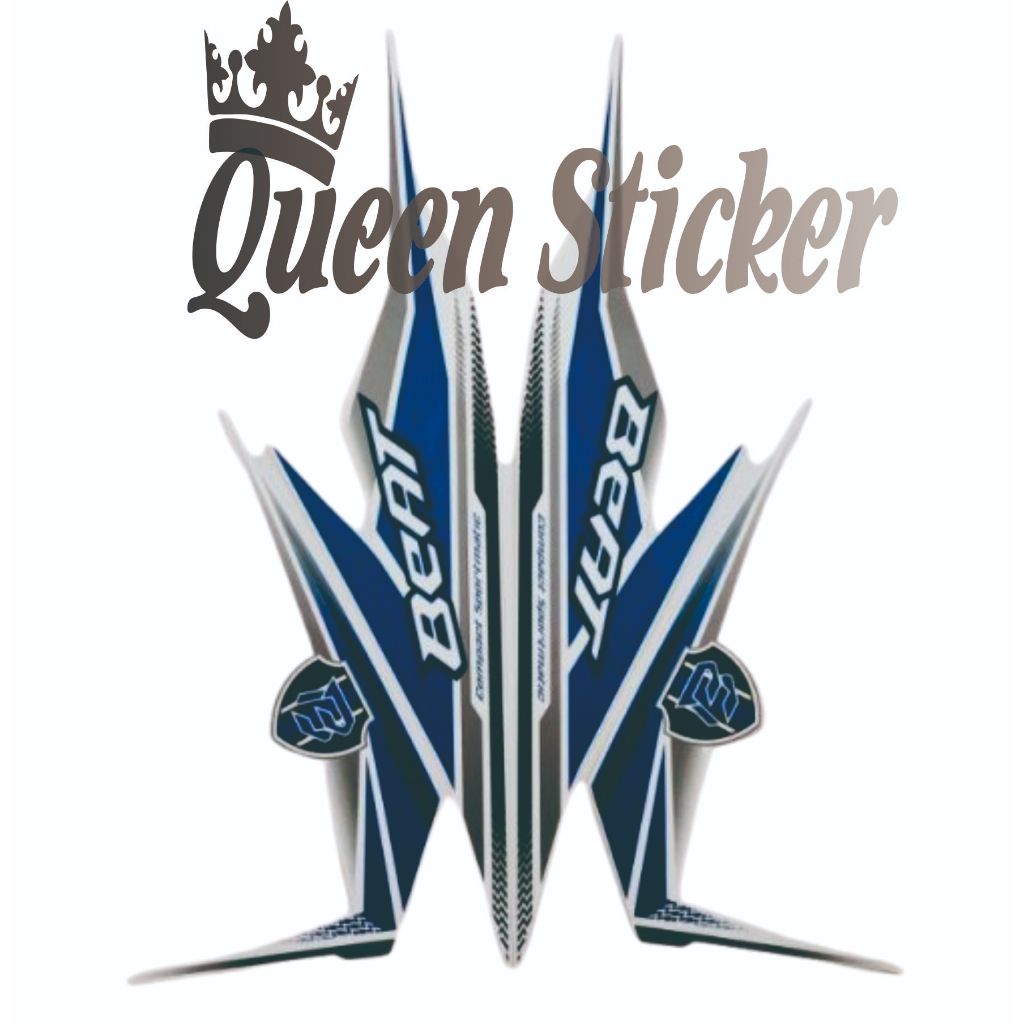 STICKER STRIPPING LIST BODY STANDART HONDA BEAT CBS 2019