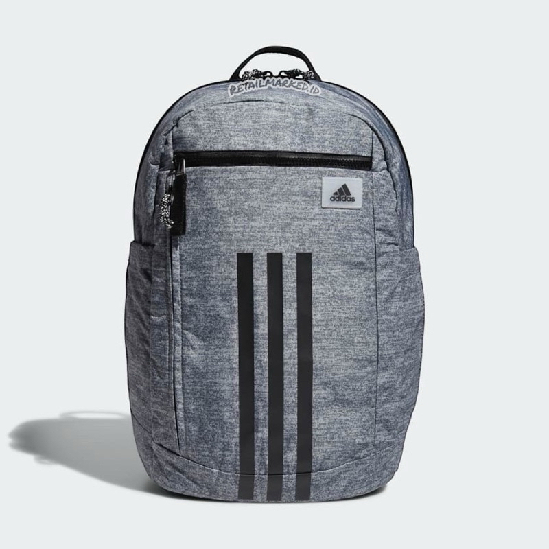 Tas Ransel Adidas League 3 Stripes Backpack Grey 30L 100%Original