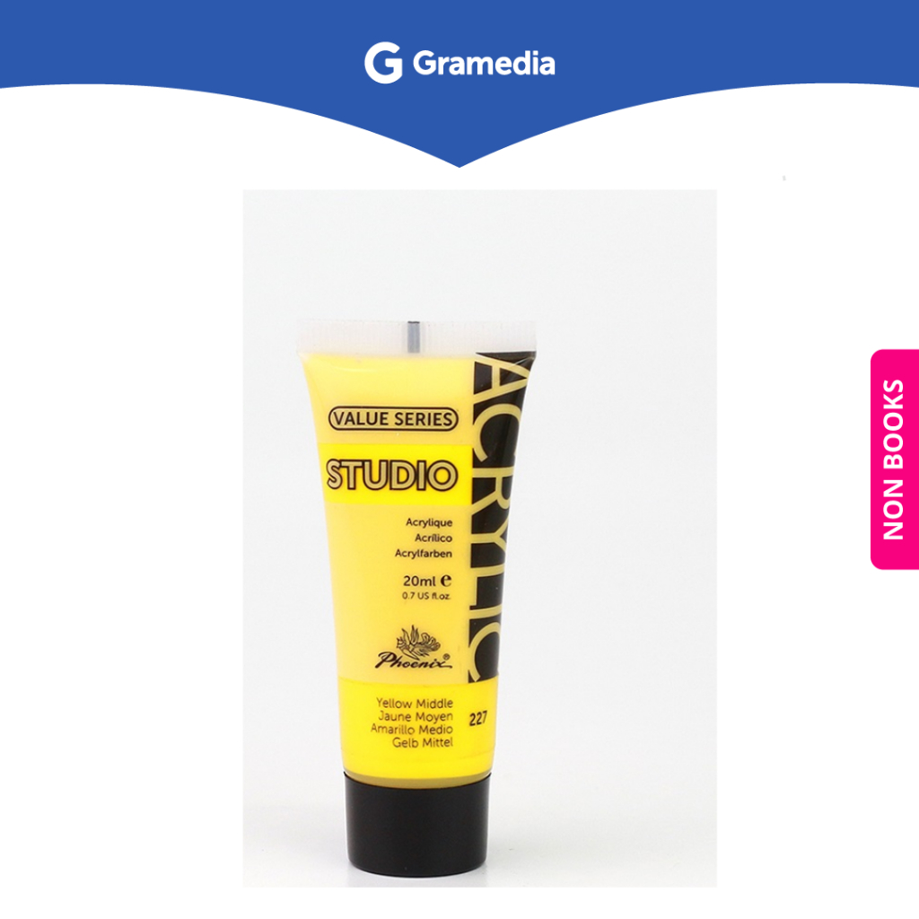 

Gramedia Surabaya - Phoenix Cat Acrylic 20Ml 227 Yellowmid