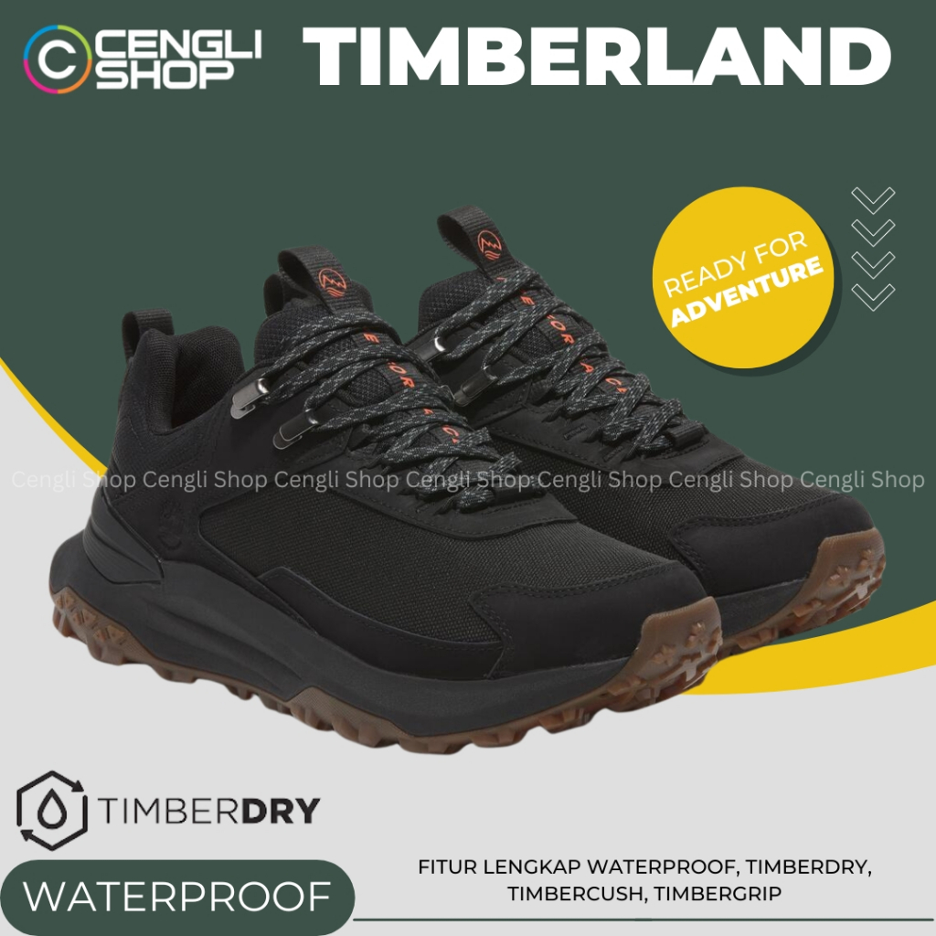 TM22 SEPATU GUNUNG TIMBERLAND PRIA ORIGINAL/SEPATU TIMBERLAND TRAIL HIKING CLIMBING OUTDOOR SHOES