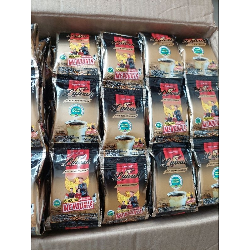 

(Termurah)✅️Kopi luwak mini 1 renteng iai 15 sachet