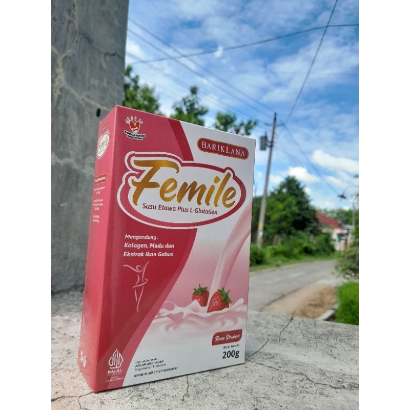 

Femile Susu Etawa Plus L-Glutation 200g
