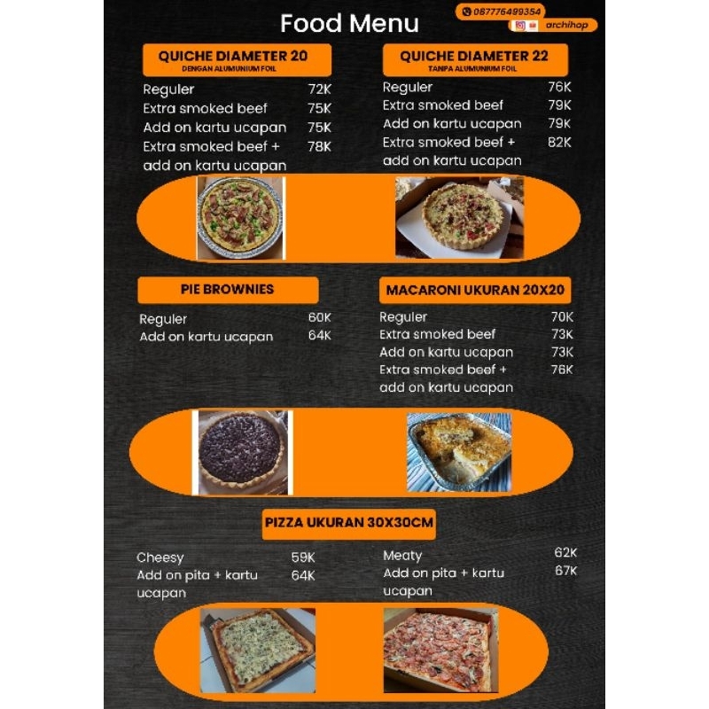 

Menu untuk offline