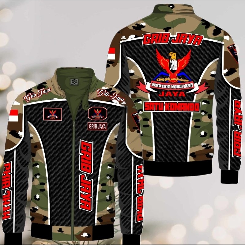 jaket grib jaya  04, jaket grib, baju grib, seragam grib, jaket grib jaya terbaru