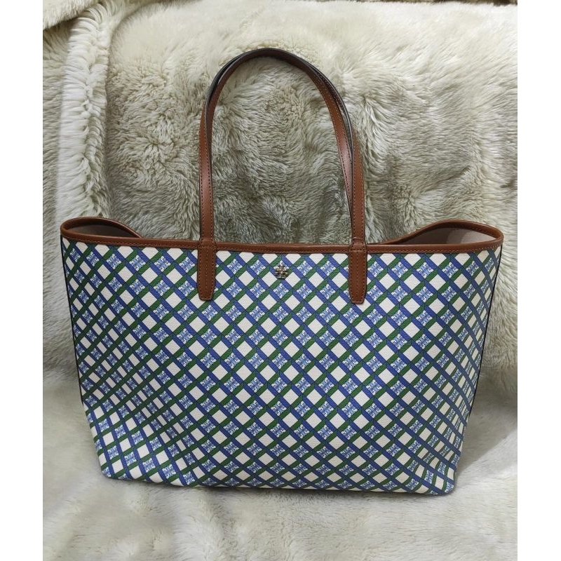 TB GEO LOGO TOTE LIGHT MULTI ALLOVER