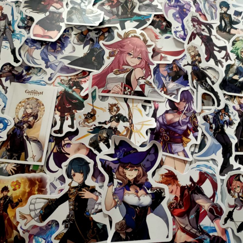 

52 Stiker Game Genshin Impact