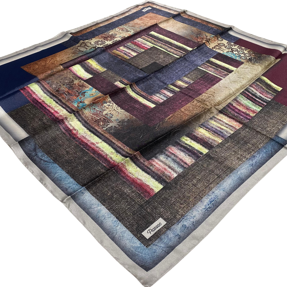 Picasso Milano Hijab Segi Empat Rayon Silk Crystal 90cm PIM90R151
