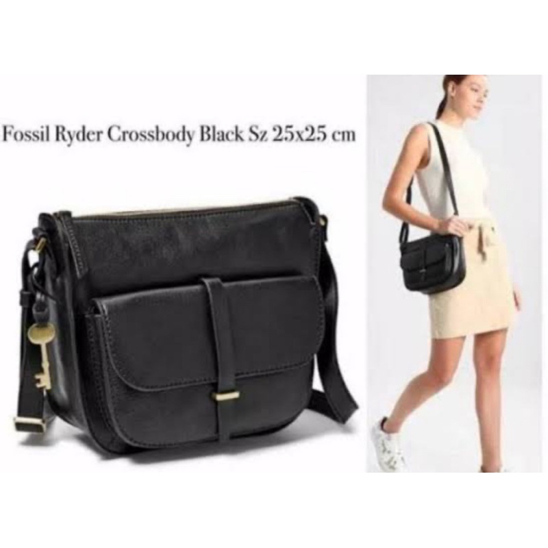 RYDER CROSBODY PRELOVED BLACK