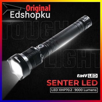 Senter Jauh Keamanan Rumah Pabrik LED Long Range Zoom USB Charge XHP70.2 9000 Lumen Security Factory