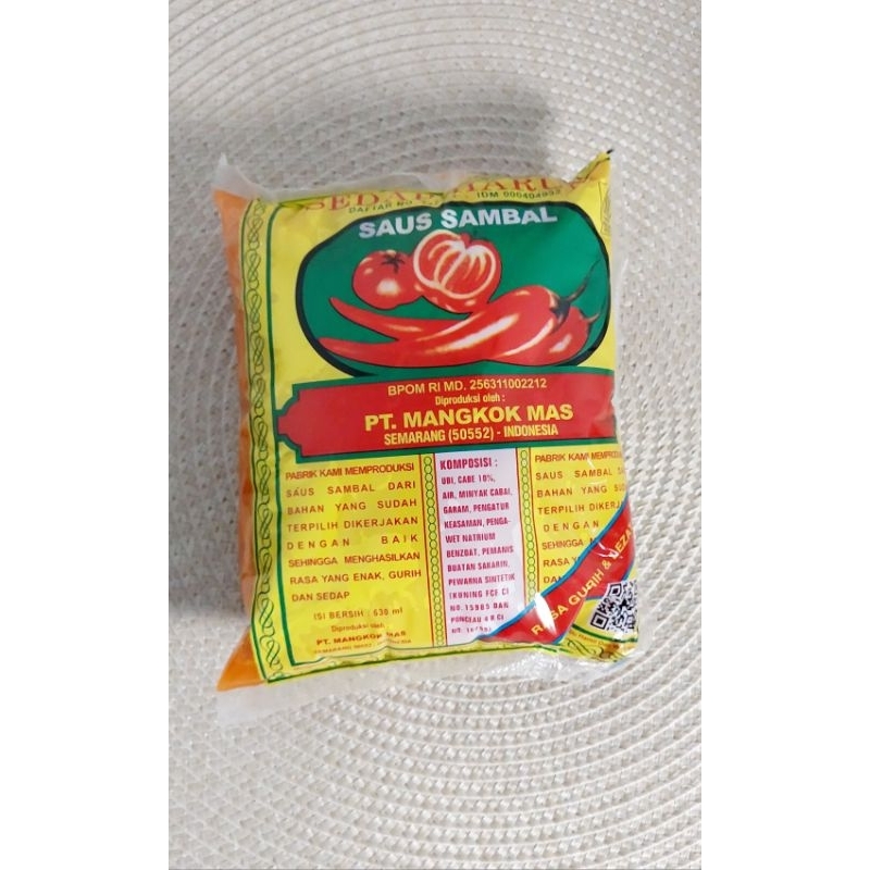 

Saus Sambal Cap Sedap Harum atau Saus Cap Mangkok 630 ML