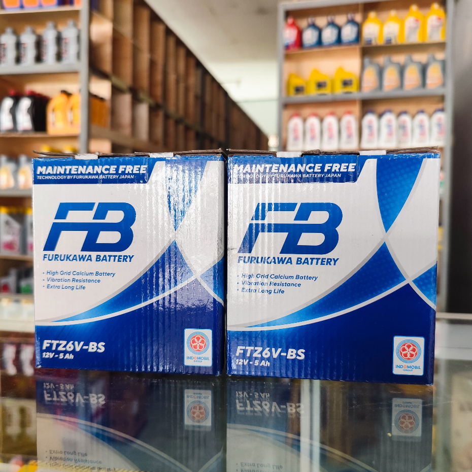 Furukawa Battery FTZ6V-BS 12V - 5 Ah Aki FB