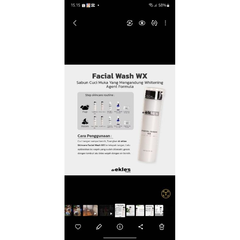 facial waah dr ekles