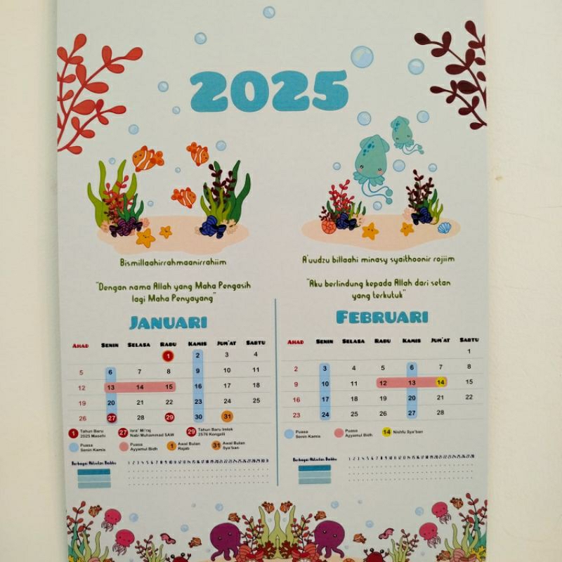 

Kalender 2025/ Kalender Meja 2025/ Kalender Dinding 2025/ Kalender Aesthetic/ Kalender Lucu