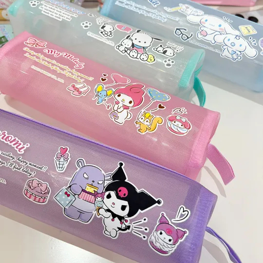 

Pen Pouch Sanrio Pencil Case Unik / Barang Random Gabut Murah / Barang Lucu Aesthetic Sekolah