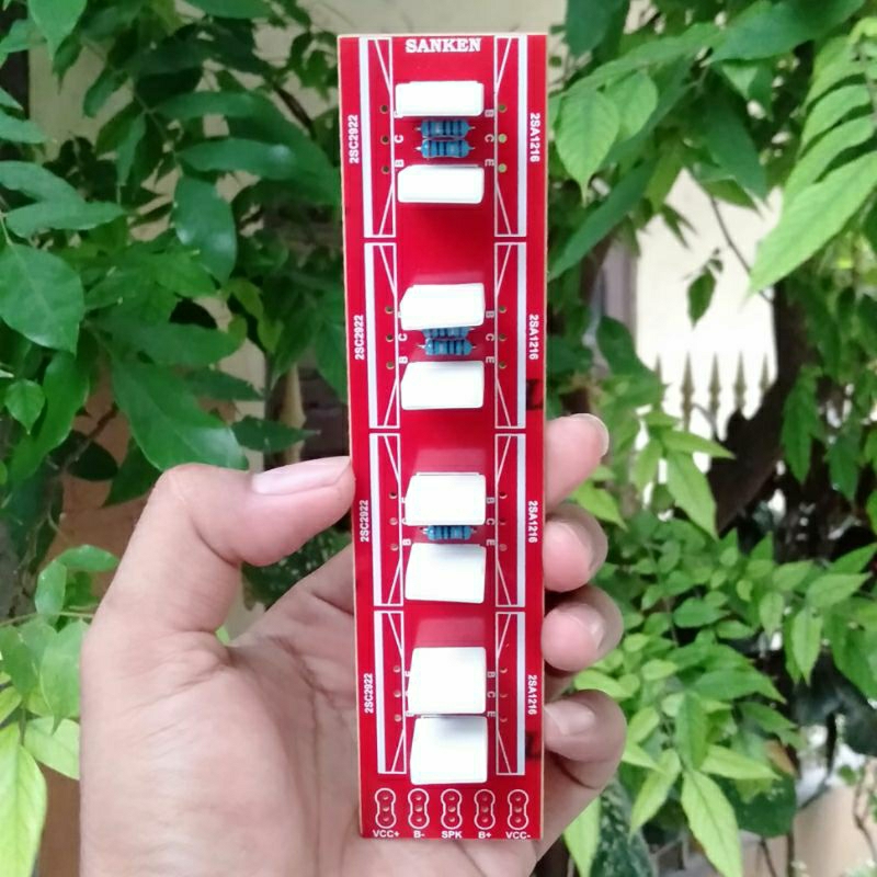 pcb final sanken 4 set model slim