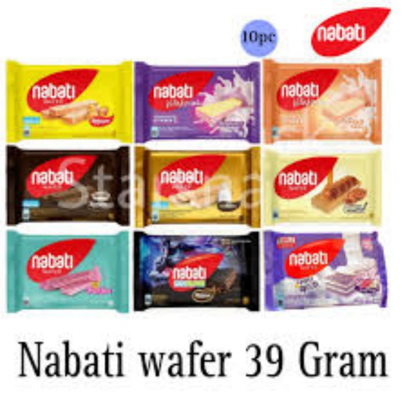 

Wafer Nabati 39g All Variant Ecer