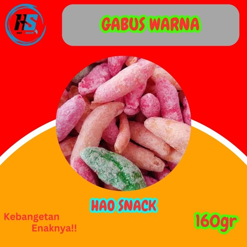 

Gabus Manis Warna 160gr
