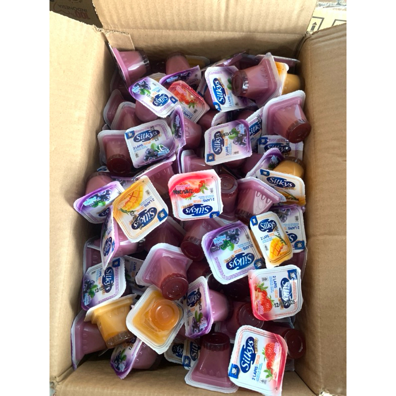 

COD JUAL SILKYS PUDING DUO DUA RASA 1 karton mix 5 kg