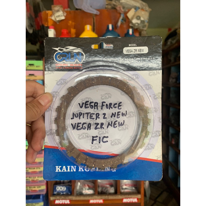 KAMPAS KOPLING FIBER KOPLING PLAT KOPLING VEGA FORCE JUPITER Z NEW VEGA ZR NEW ORUN RACING