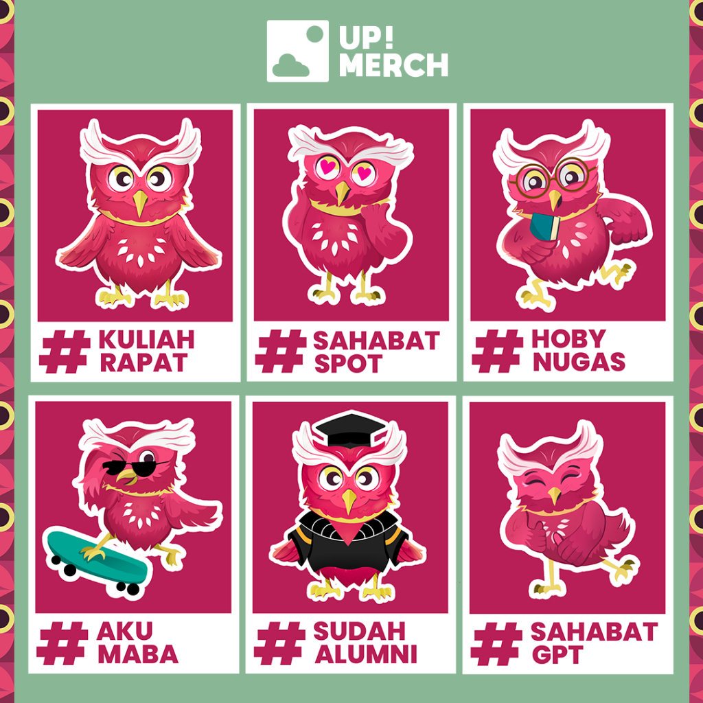 

STICKER PACK HOOPY SERIES #1