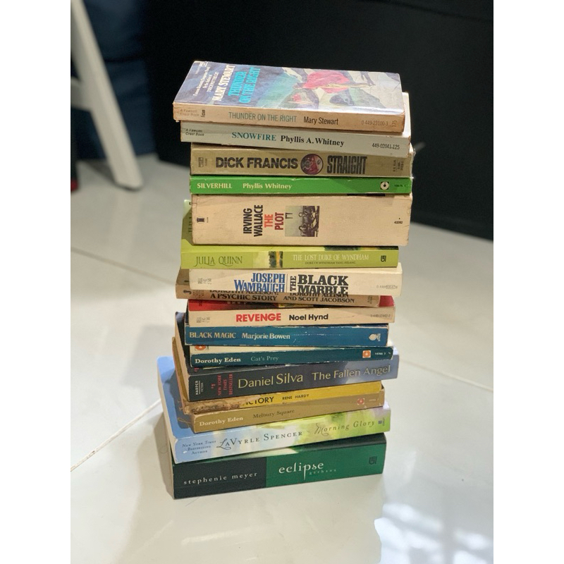 [RANDOM] Novel Import Bekas Bahasa Inggris