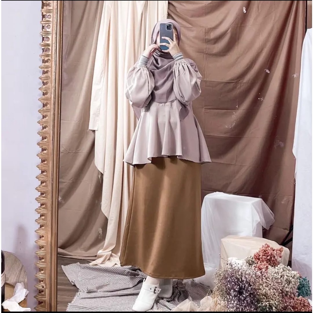 Rok Jodha Scuba  / Rok Mayung Scuba Size Jumbo / Rok A Line Scuba