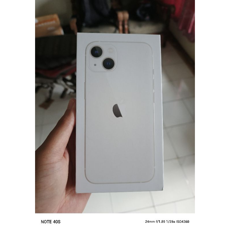 iphone 13 128 gb  resmi starlight