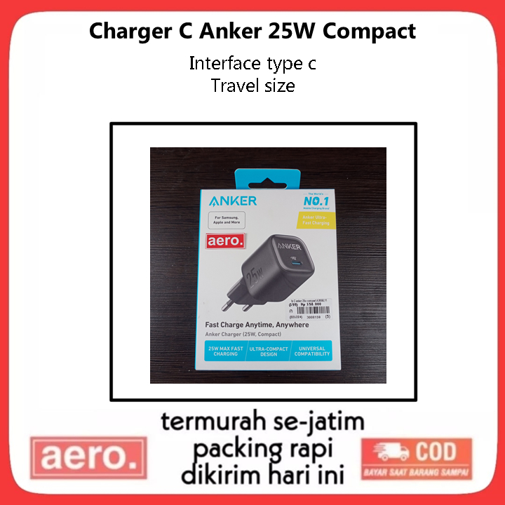 charger c anker 25w compact