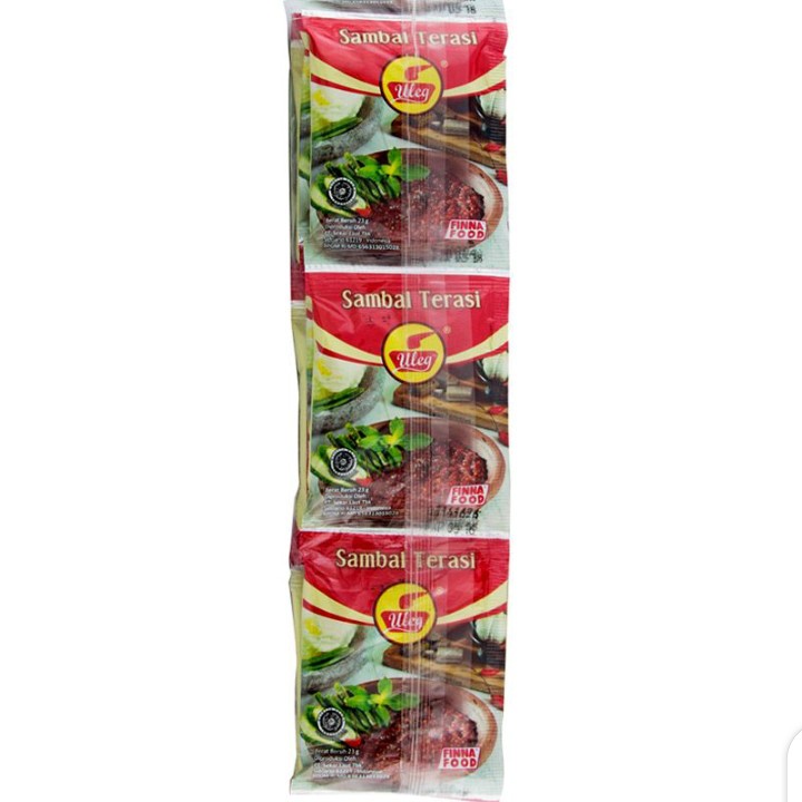 

Sambal Terasi uleg 1renceng isi 10pcs