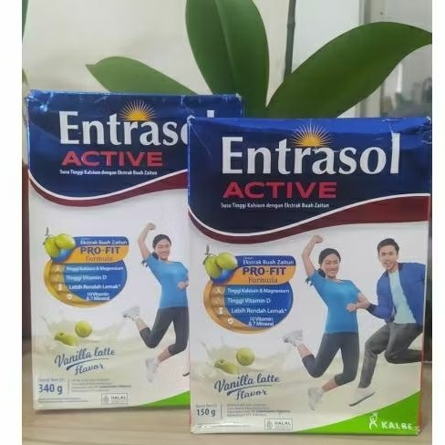 

SUSU ENTRASOL ACTIVE 340 GRAM