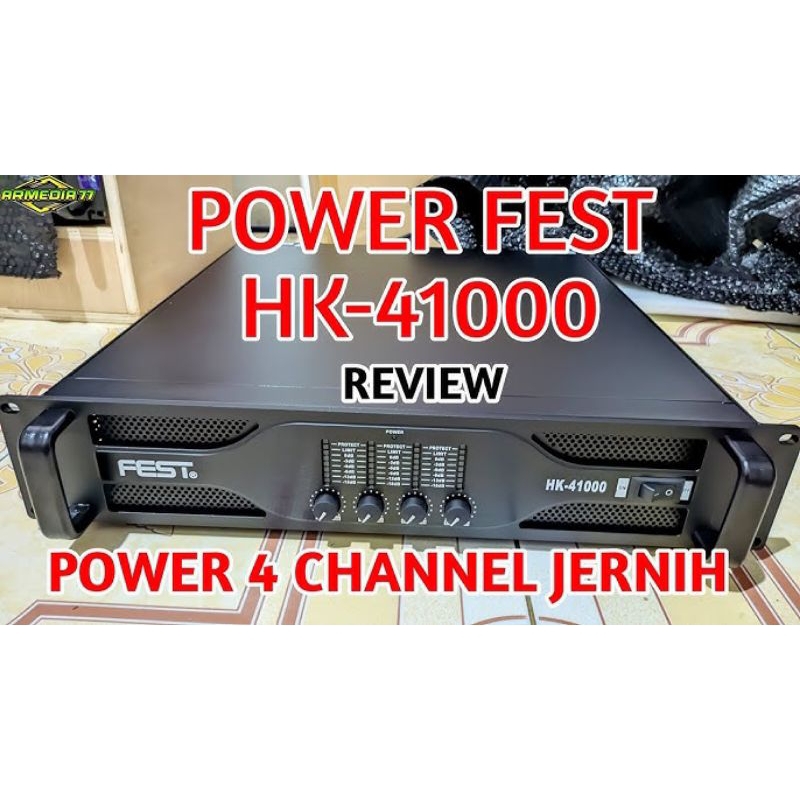 POWER FEST HK 41000 AMPLIFIER  POWER FEST HK41000