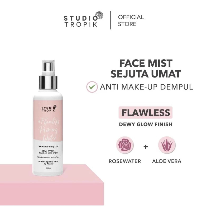 STUDIO TROPIK FLAWLESS PRIMING WATER PRIMER MAKEUP